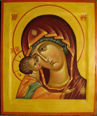 The icon of the Virgin. Igorevskaya. Vasil (Smirnova) Irina