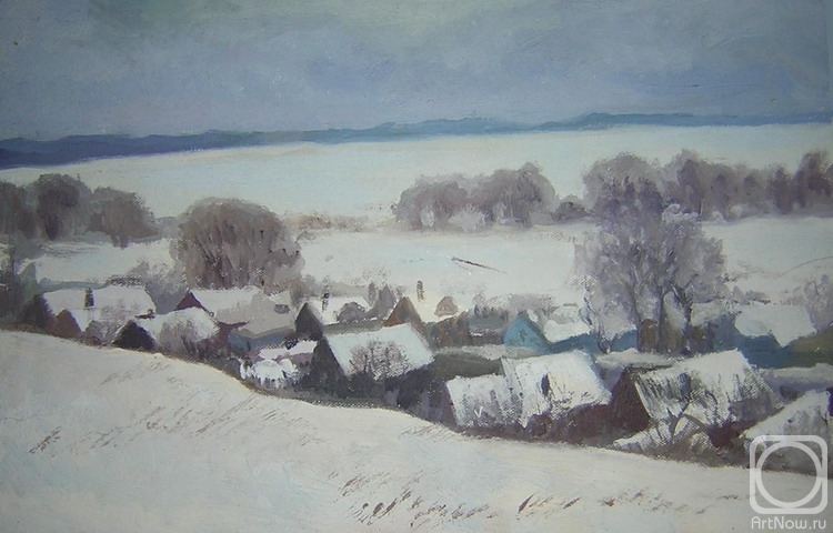 Bikova Yulia. Pereslavl-Zalessky at winter