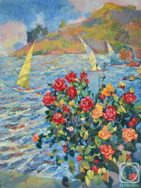 Mirgorod Igor. Crimean roses. Simeiz