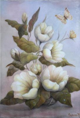 Soul magnolias. Golub Tatyana