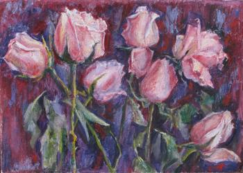 Rosy roses. Korolev Leonid