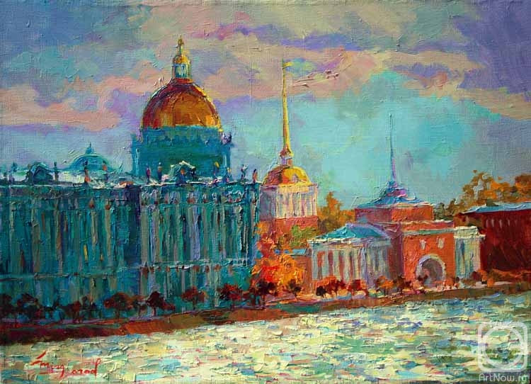 Mirgorod Igor. Saint-Petersburg. Palace Embankment
