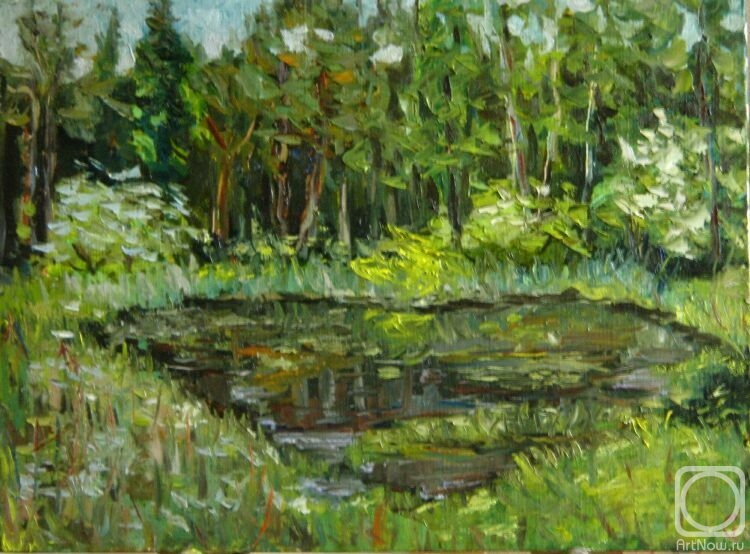 Gvozdetskaya Irina. A Spring Lake