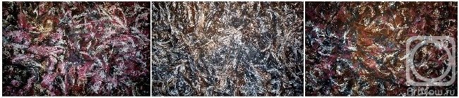 Картина. Фролов Олег. Триптих. Неотвратимость