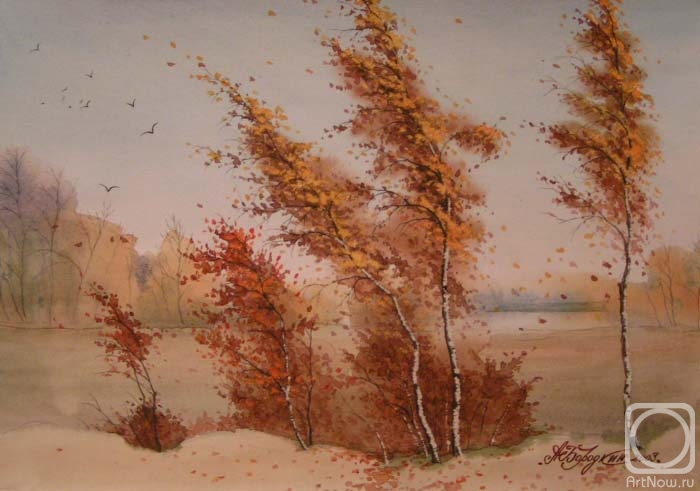 Borodkin Alexey. Autumn wind. Mood