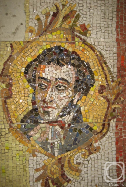 Pomelov Valentin. Mosaic A.S Pushkin
