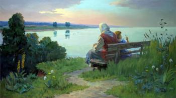 The Volga-river. Alimasov Aleksandr