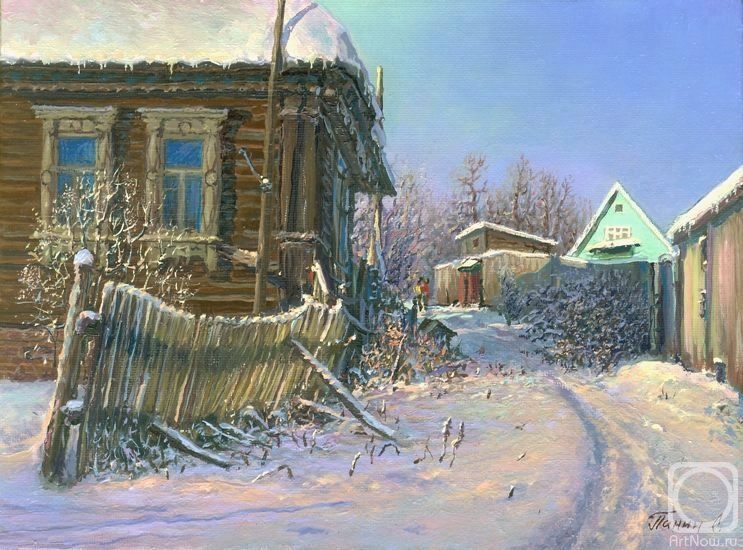 Panin Sergey. A rural landscape