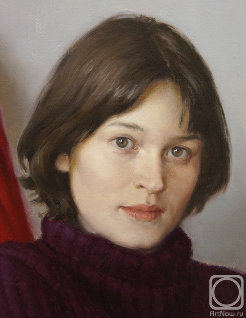 Aleksandrov Vladimir. Portrait of Natasha