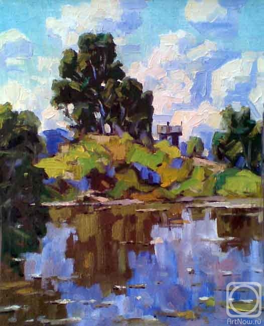 Картина. Кнэхт Александр. В отражениях, – будто застывших