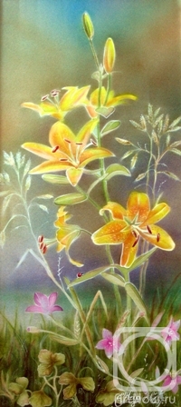 Karpushevskiy Evgeniy. ZHeltye lilies