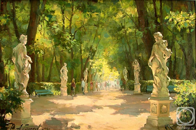 Galimov Azat. The Summer garden. "The Timeses of the day"