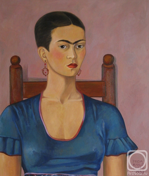 Veranes Tatiana. Self-portrait of Frida Kahlo in 1930
