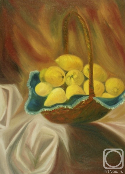 Lukaneva Larissa. 365 (Basket with lemons)