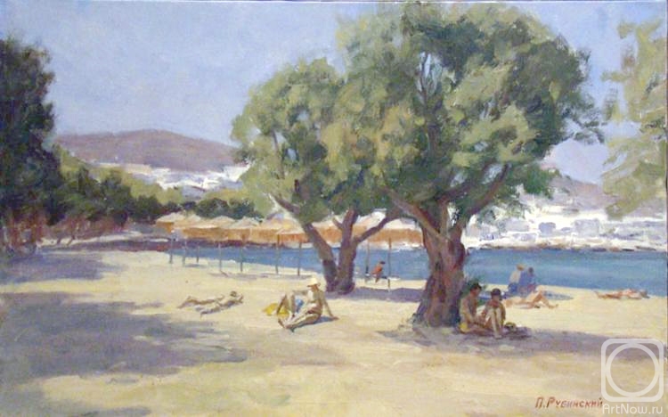 Rubinsky Pavel. Greece, Paros island. On a beach