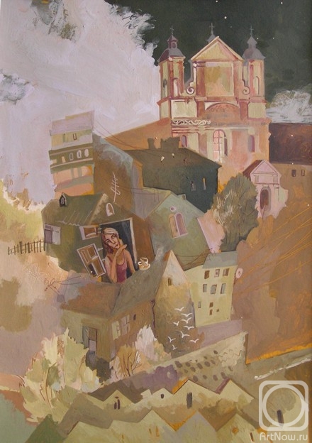 Volosiuk Svetlana. In the old town