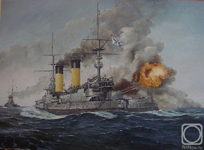 Golybev Dmitry. Shot (squadron battleship "Emperor Alexander III")