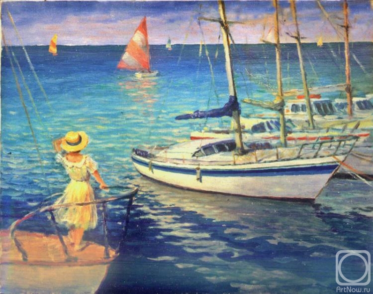 Bortsov Sergey. About sails and the sea