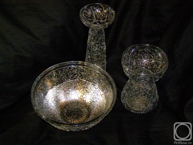 Mishchenko-Sapsay Svetlana. Three vases