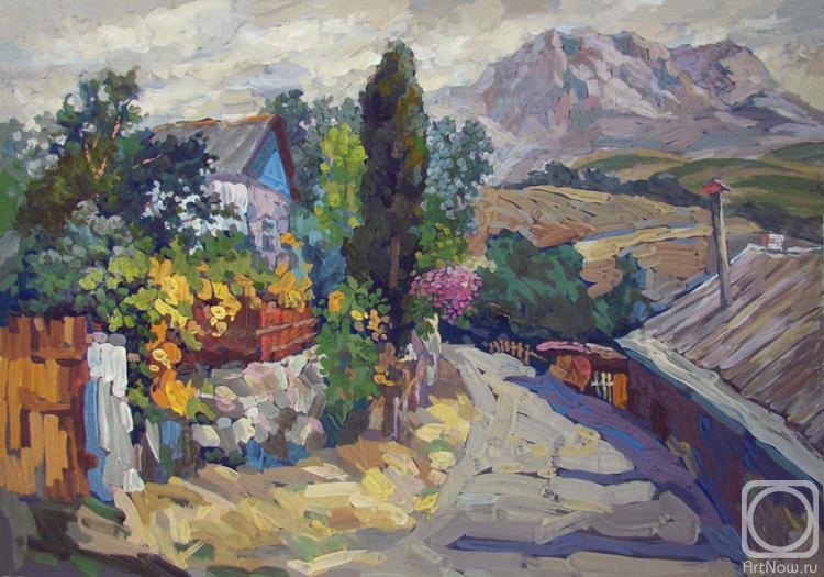 Volfson Pavel. Crimea. Mountain village