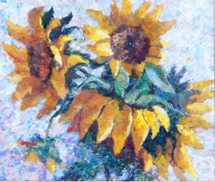Hitkova Lyubov. sunflower