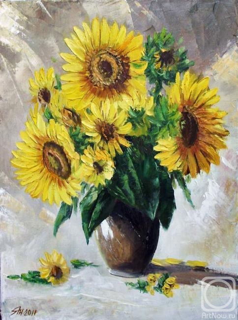 Yanulevich Henadzi. Sunflowers