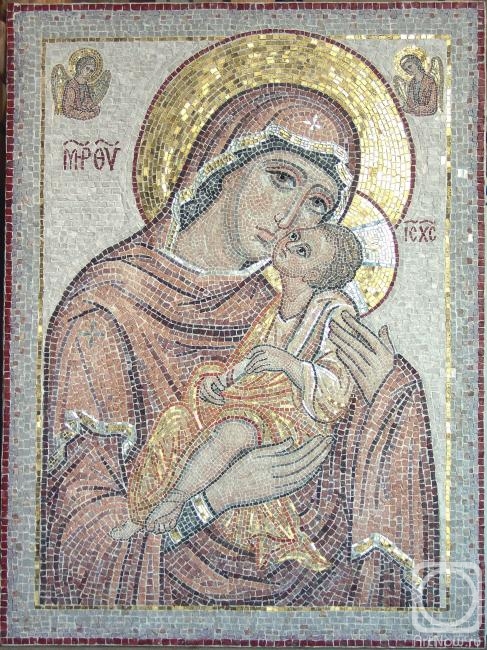Masterkova Alyona. Icon of the Theotokos Of Tenderness