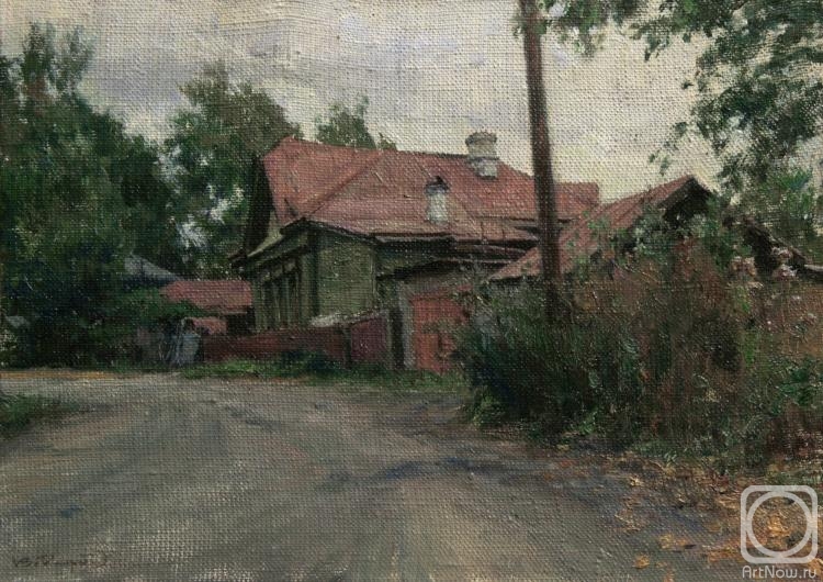 Kirillov Vladimir. Vladimir. A small house at road
