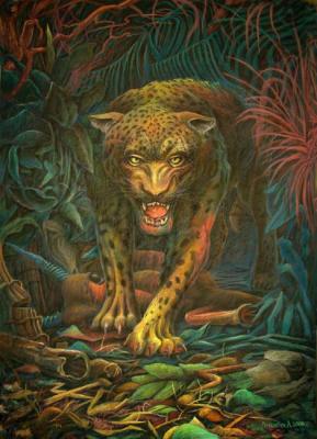 Leopard's prey. Dementiev Alexandr