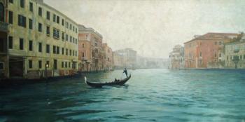 The channel in Venice