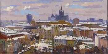 Kind on Moscow from studio of the artist