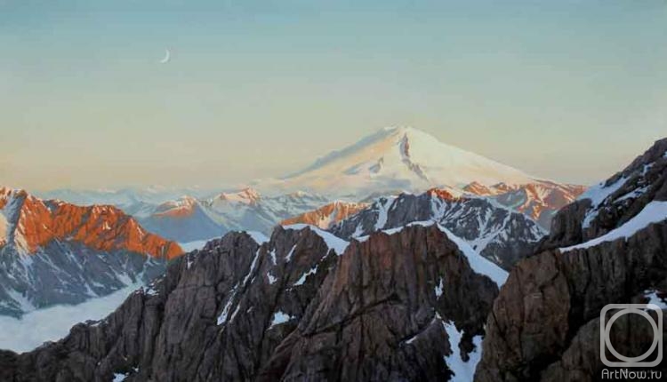 Oleynik Arkadiy. Mountain Elbrus
