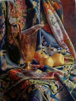 Still life with apples. Nikolaeva Elena