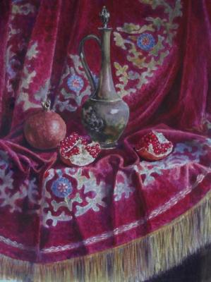 Still life with pomegranate. Nikolaeva Elena