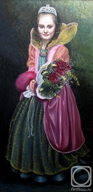 Bakaeva Yulia. Portrait in suit