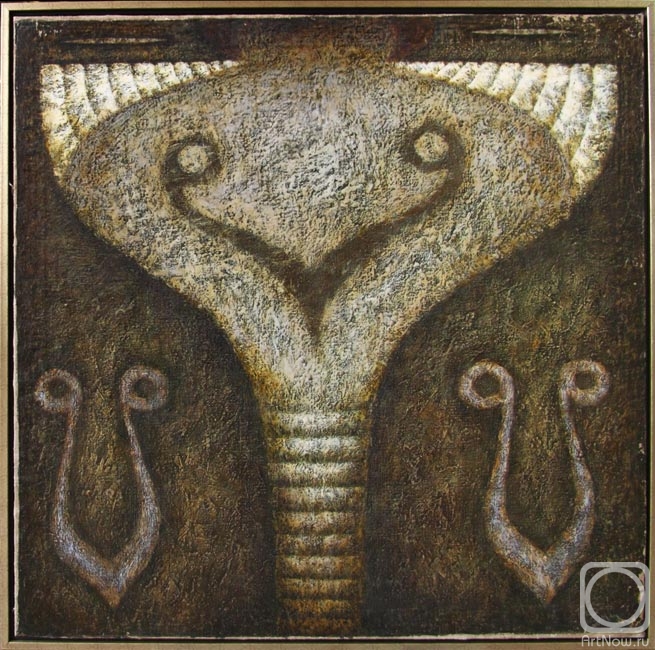 Картина маслом на холсте. Губайдуллин Раушан. 3. Противоборство