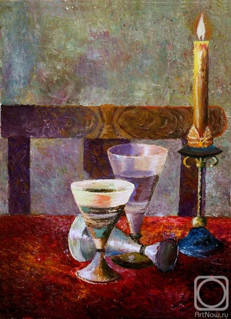 Volosov Vladmir. The candle on the Table