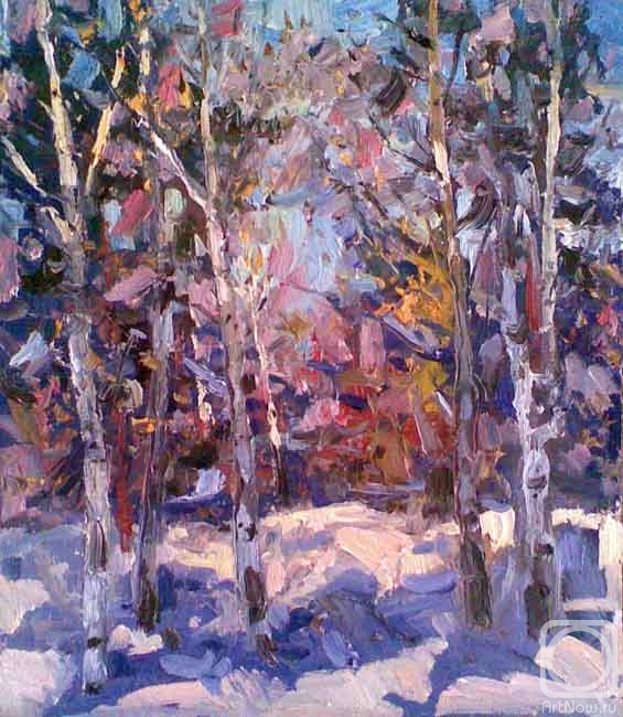 Картина. Кнэхт Александр. О зиме