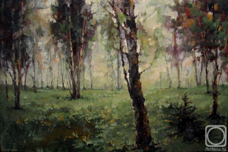 Schavleva Svetlana. Among birches