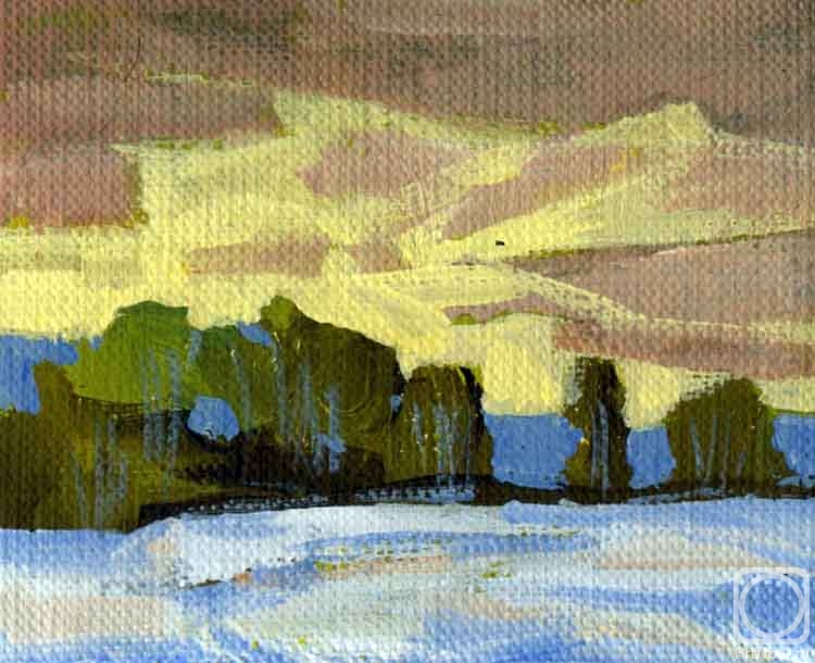 Картина маслом на холсте. Кнэхт Александр. В поисках гармонии