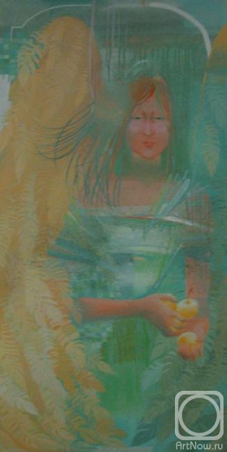 Картина маслом на холсте. Лучкина Юлия. Ангел