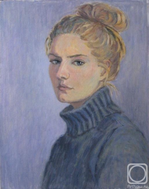 Illarionova-Komarova Elena. Portrait of Dasha