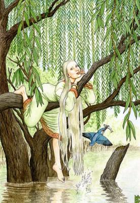 Willow (series Trees As Women). Fomin Nikolay