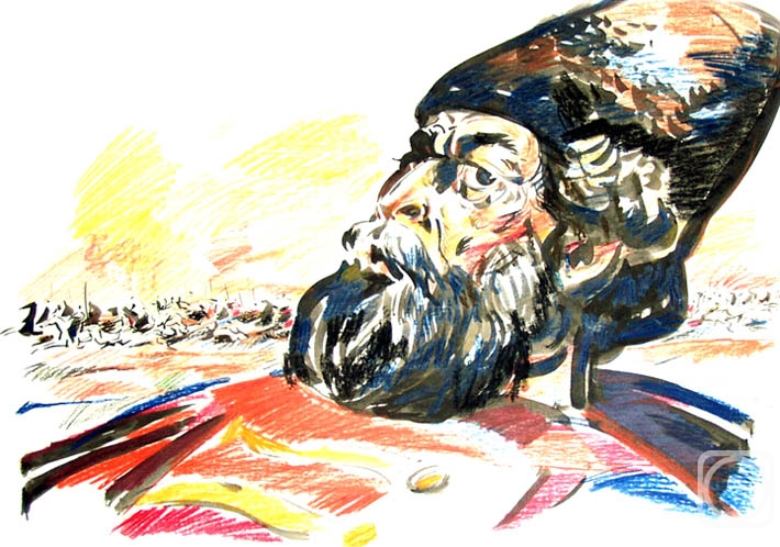 Vrublevski Yuri. Illustrations to Pushkin: favorites in prose 512/72