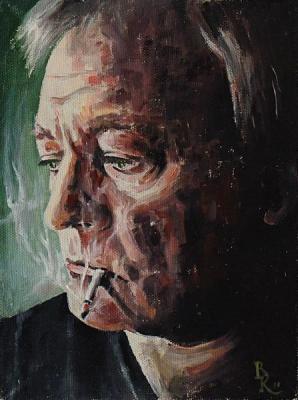 Self-portrait. Krotkov Vassily