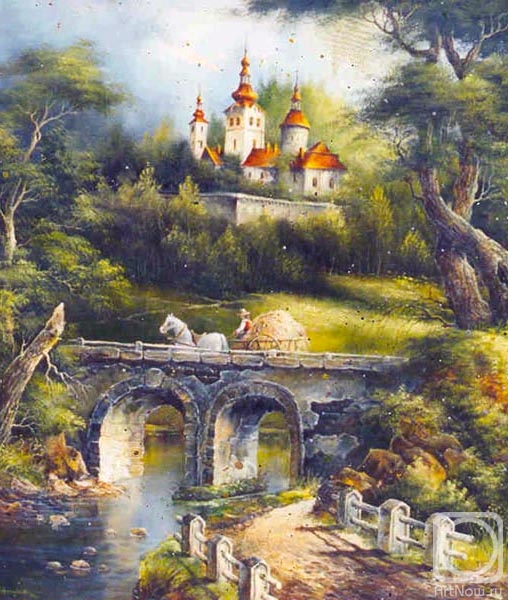 Gerasimov Vladimir. Romantic landscape (Summer) 5