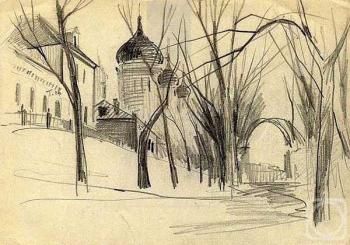 Moscow sketches 13. Gerasimov Vladimir