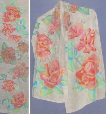 Scarf "Roses"