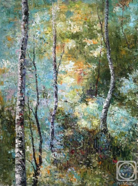 Volosov Vladmir. Birch forest