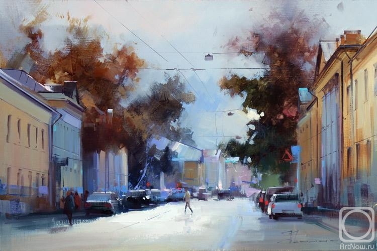 Shalaev Alexey. September ray. Bolshaya Alekseevskaya Street